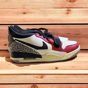 Men's Jordan Legacy 312 Low Summit White/Black-Varsity Red (CD7069 106) Size 11